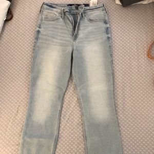 Hollister ultra high rise skinny ankle jeans